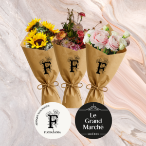 Abonnement 2026 - Pleine saison - 6 bouquets - Cueillette au Grand Marché de Québec